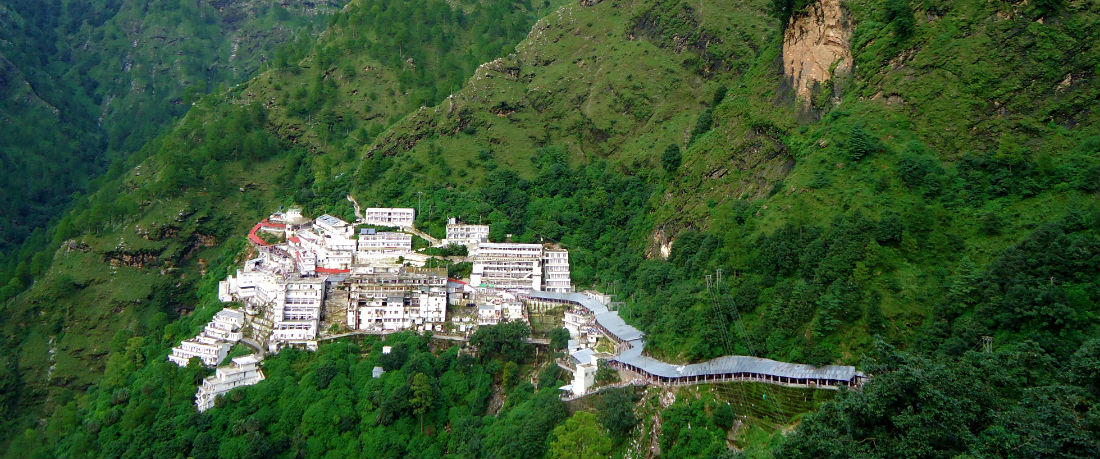 Vaishno Devi Temple Mata Vaishno Devi Shrine Katra Jammu Kashmir Hills