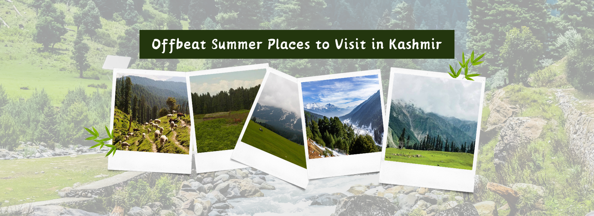 Offbeat Summer Places to Visit in Kashmir Kashmirhills.com