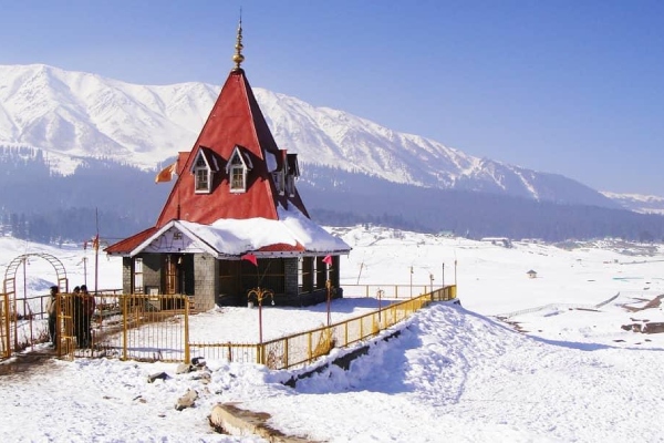 Maharani Temple- Gulmarg Kashmirhills.com