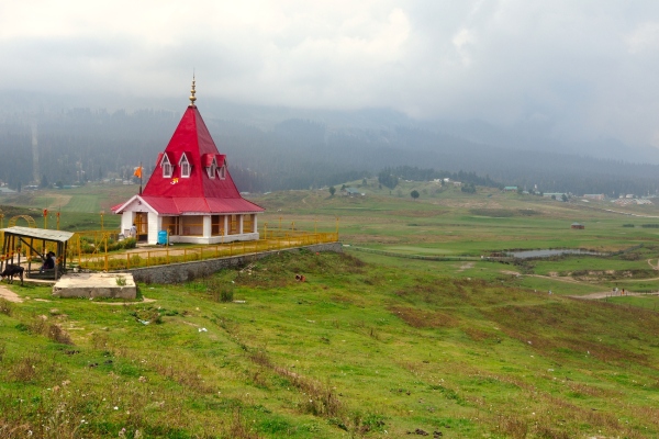 Maharani Temple- Gulmarg Kashmirhills.com