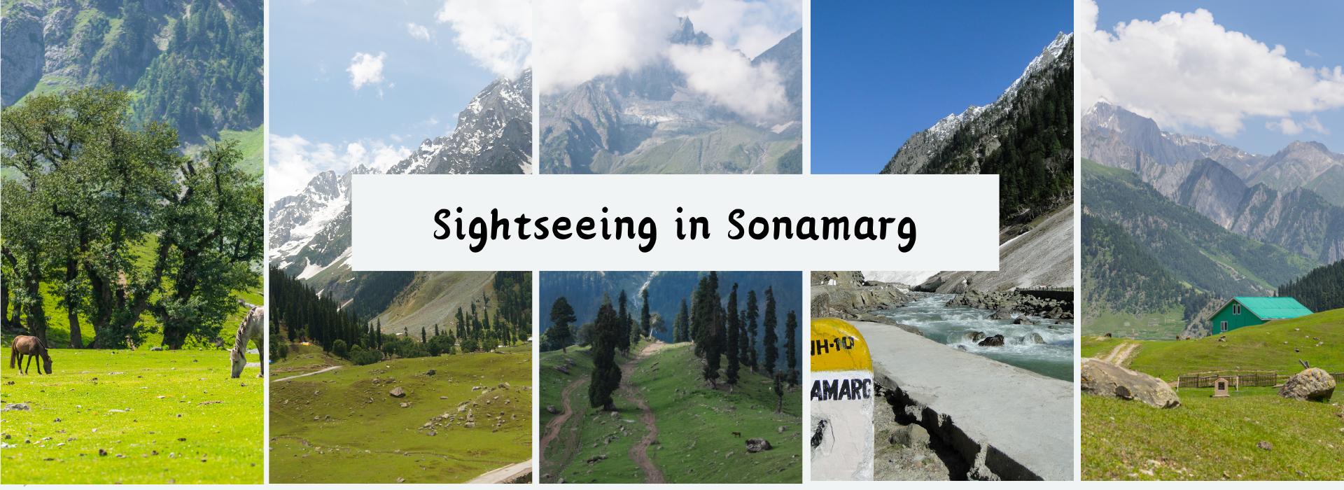 Sightseeing in Sonamarg Kashmirhills.com