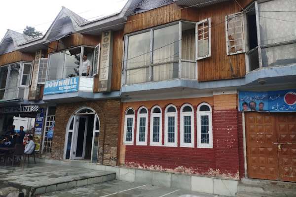 Downhill Restaurant Tangmarg KAshmirhills.com