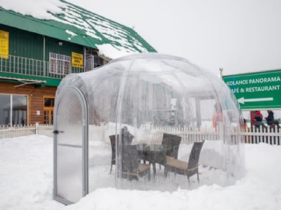 Igloo Cafe Gulmarg Kashmirhills.com