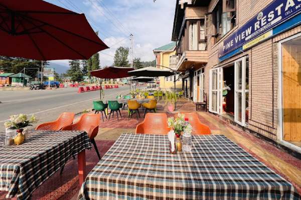 Pine View Restaurant Tangmarg Kashmirhills.com