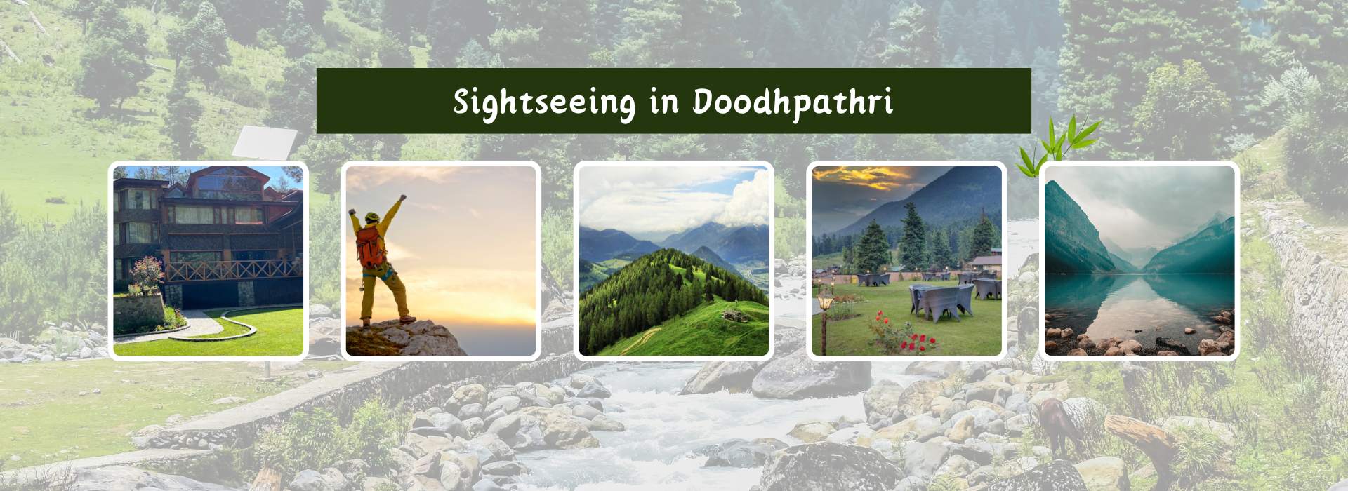 Sightseeing in Doodhpathri Kashmirhills.com